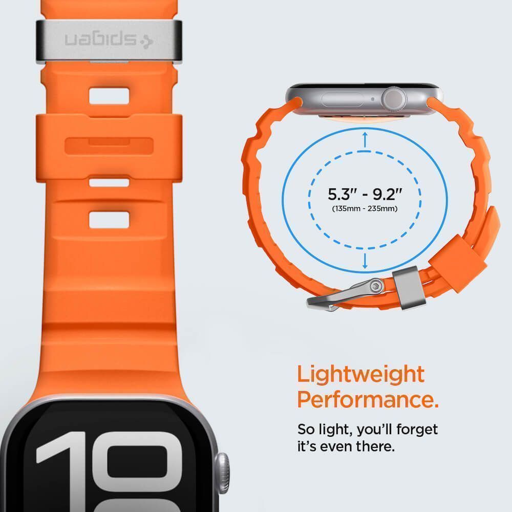 Λουράκι Spigen WBS2 Orange Apple Watch 44/45/46/49mm APPLE WATCH Spigen Λουράκι Spigen WBS2 Orange Apple Watch 44/45/46/49mm - Image 7