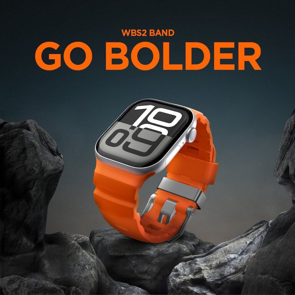 Λουράκι Spigen WBS2 Orange Apple Watch 44/45/46/49mm APPLE WATCH Spigen Λουράκι Spigen WBS2 Orange Apple Watch 44/45/46/49mm - Image 5