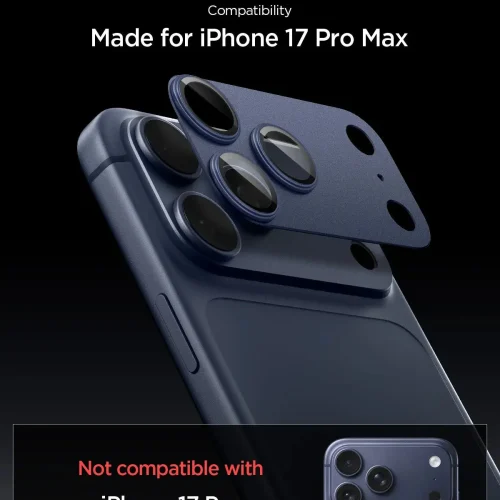 Alternative view of Spigen Glass tR EZ Fit Optik ProXL Blue iPhone 17 Pro Max