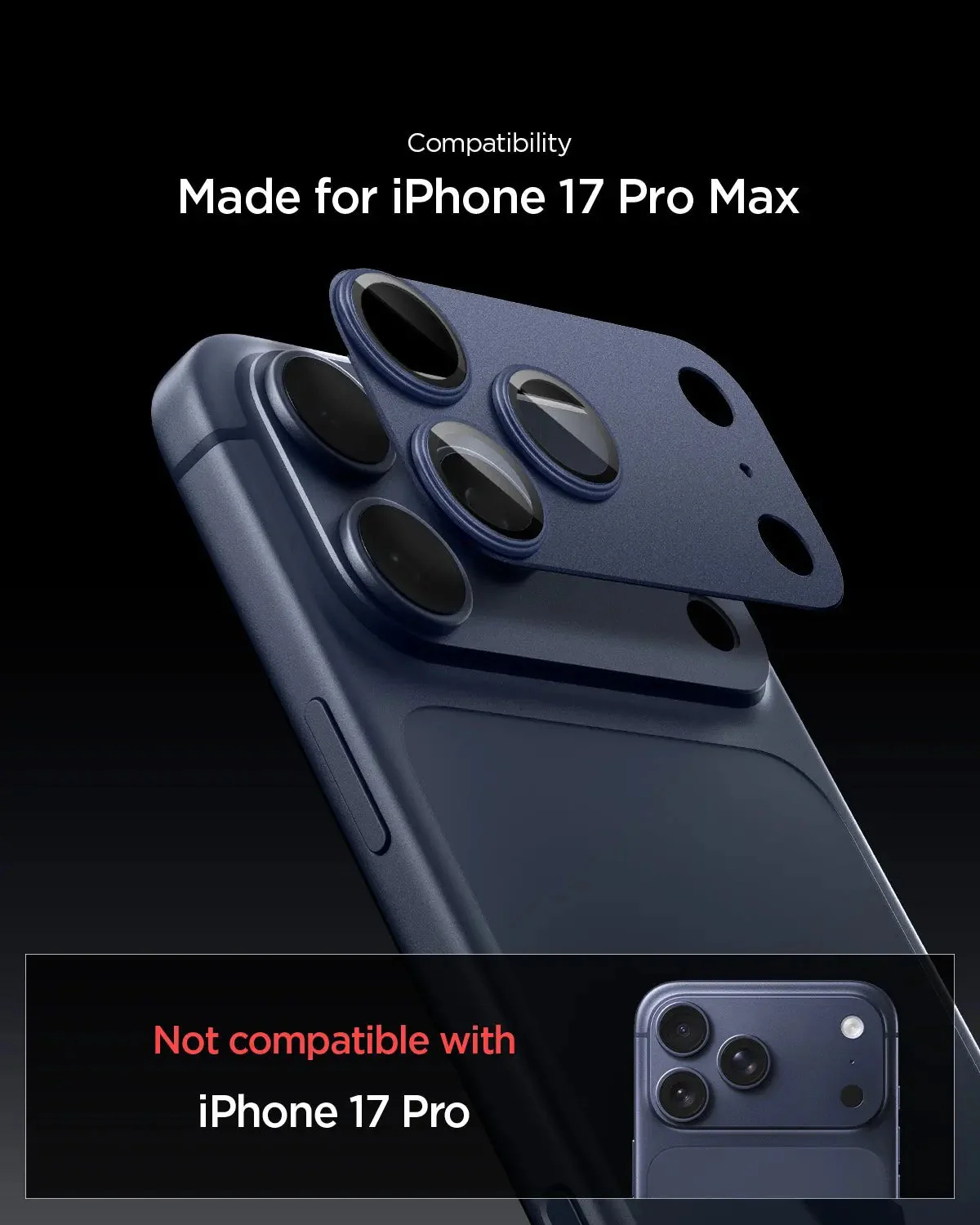 Spigen Glass tR EZ Fit Optik ProXL Blue iPhone 17 Pro Max Προστασία Οθόνης iPhone Spigen Spigen Glass tR EZ Fit Optik ProXL Blue iPhone 17 Pro Max - Image 2
