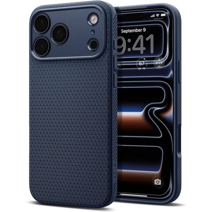Θήκη Spigen Liquid Air Matte Navy Blue iPhone 17 Pro Max ΘΗΚΕΣ Spigen Θήκη Spigen Liquid Air Matte Navy Blue iPhone 17 Pro Max