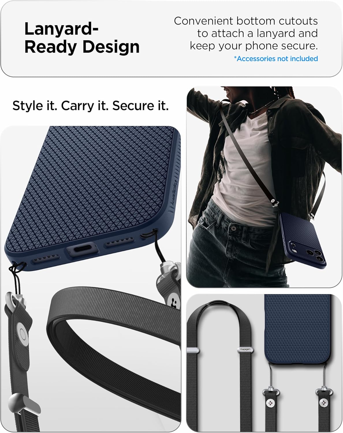 Θήκη Spigen Liquid Air Matte Navy Blue iPhone 17 Pro Max ΘΗΚΕΣ Spigen Θήκη Spigen Liquid Air Matte Navy Blue iPhone 17 Pro Max - Image 2