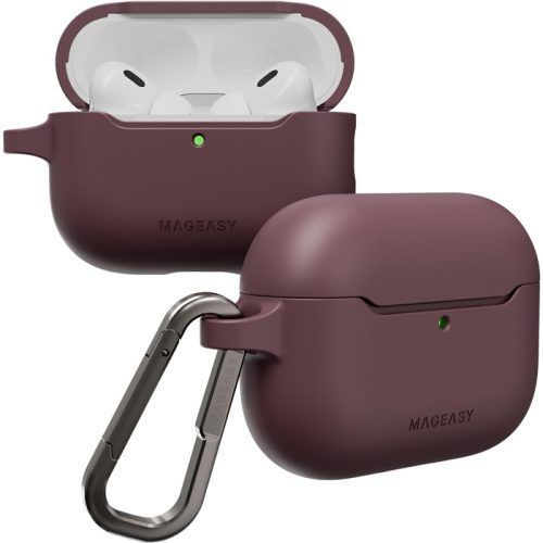 Θήκη MagEasy Skin Burgundy AirPods Pro 3 APPLE AIRPODS MagEasy Θήκη MagEasy Skin Burgundy AirPods Pro 3