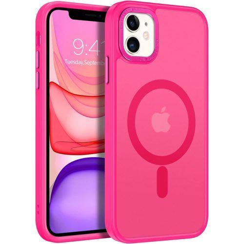 Θήκη Orso MagCase Focus Frosted Hot Pink iPhone 11 ΘΗΚΕΣ Orso Θήκη Orso MagCase Focus Frosted Hot Pink iPhone 11