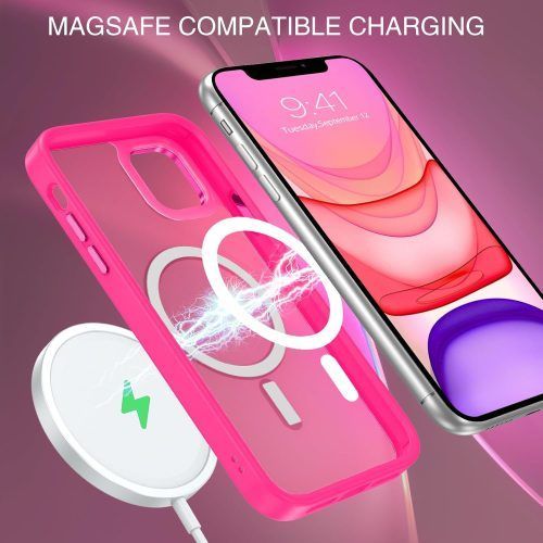 Alternative view of Θήκη Orso MagCase Focus Frosted Hot Pink iPhone 11