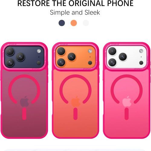Alternative view of Θήκη Orso MagCase Focus Frosted Hot Pink iPhone 17 Pro