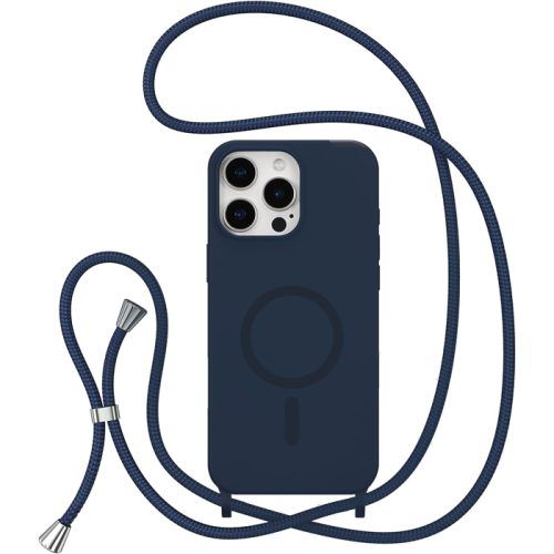 Θήκη Orso Soft TPU Κορδόνι Magsafe Blue iPhone 17 Pro