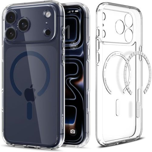 Θήκη Spigen Ultra Hybrid MagSafe Clear Deep Blue iPhone 17 Pro