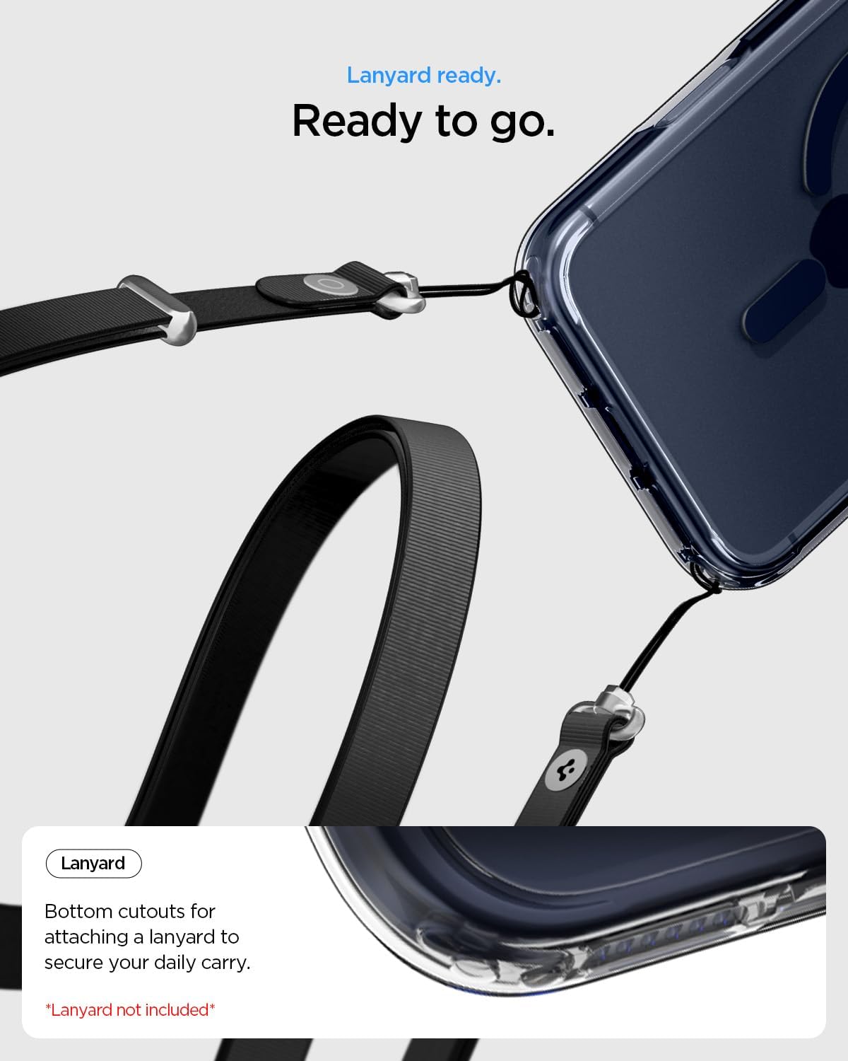 Θήκη Spigen Ultra Hybrid MagSafe Clear Deep Blue iPhone 17 Pro Max ΘΗΚΕΣ Spigen Θήκη Spigen Ultra Hybrid MagSafe Clear Deep Blue iPhone 17 Pro Max - Image 9