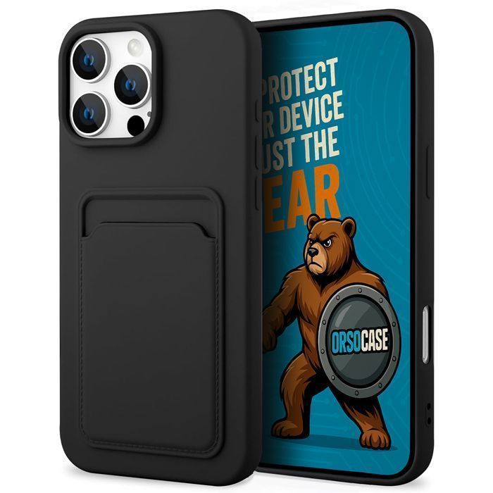 Θήκη Orso 2in1 Liquid Silicone Magsafe Removable Wallet Black iPhone 13/14 ΘΗΚΕΣ Orso Θήκη Orso 2in1 Liquid Silicone Magsafe Removable Wallet Black iPhone 13/14