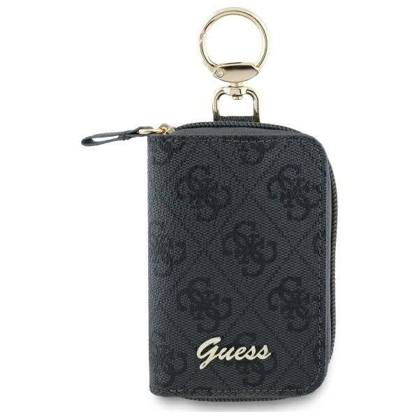 Guess Script Logo Pouch Black GADGETS Guess Guess Script Logo Pouch Black