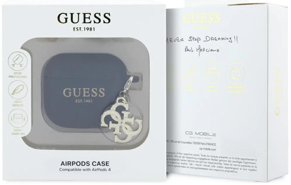 Θήκη Guess Charms Collection Black AirPods 4 APPLE AIRPODS Guess Θήκη Guess Charms Collection Black AirPods 4 - Image 3