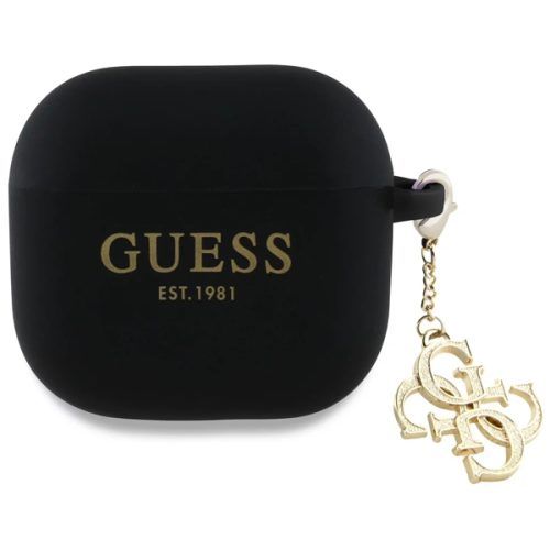 Θήκη Guess Charms Collection Black AirPods 4 APPLE AIRPODS Guess Θήκη Guess Charms Collection Black AirPods 4