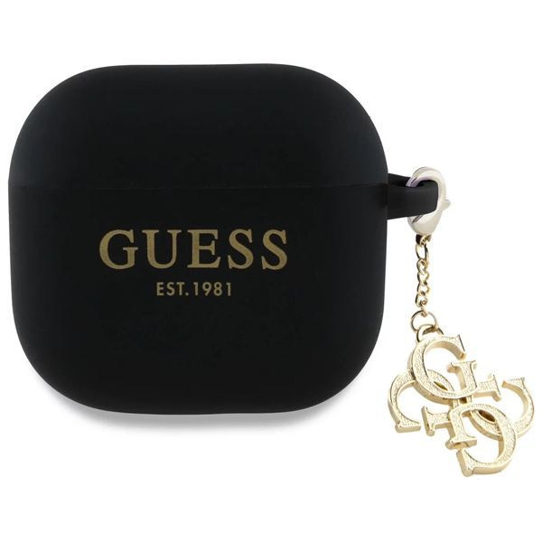 Θήκη Guess Charms Collection Black AirPods 4 APPLE AIRPODS Guess Θήκη Guess Charms Collection Black AirPods 4