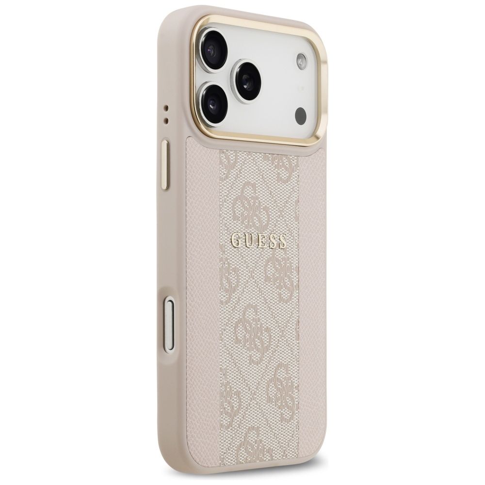 Θήκη Guess 4G Stripe Magsafe Pink iPhone 17 Pro Max ΘΗΚΕΣ Guess Θήκη Guess 4G Stripe Magsafe Pink iPhone 17 Pro Max - Image 4