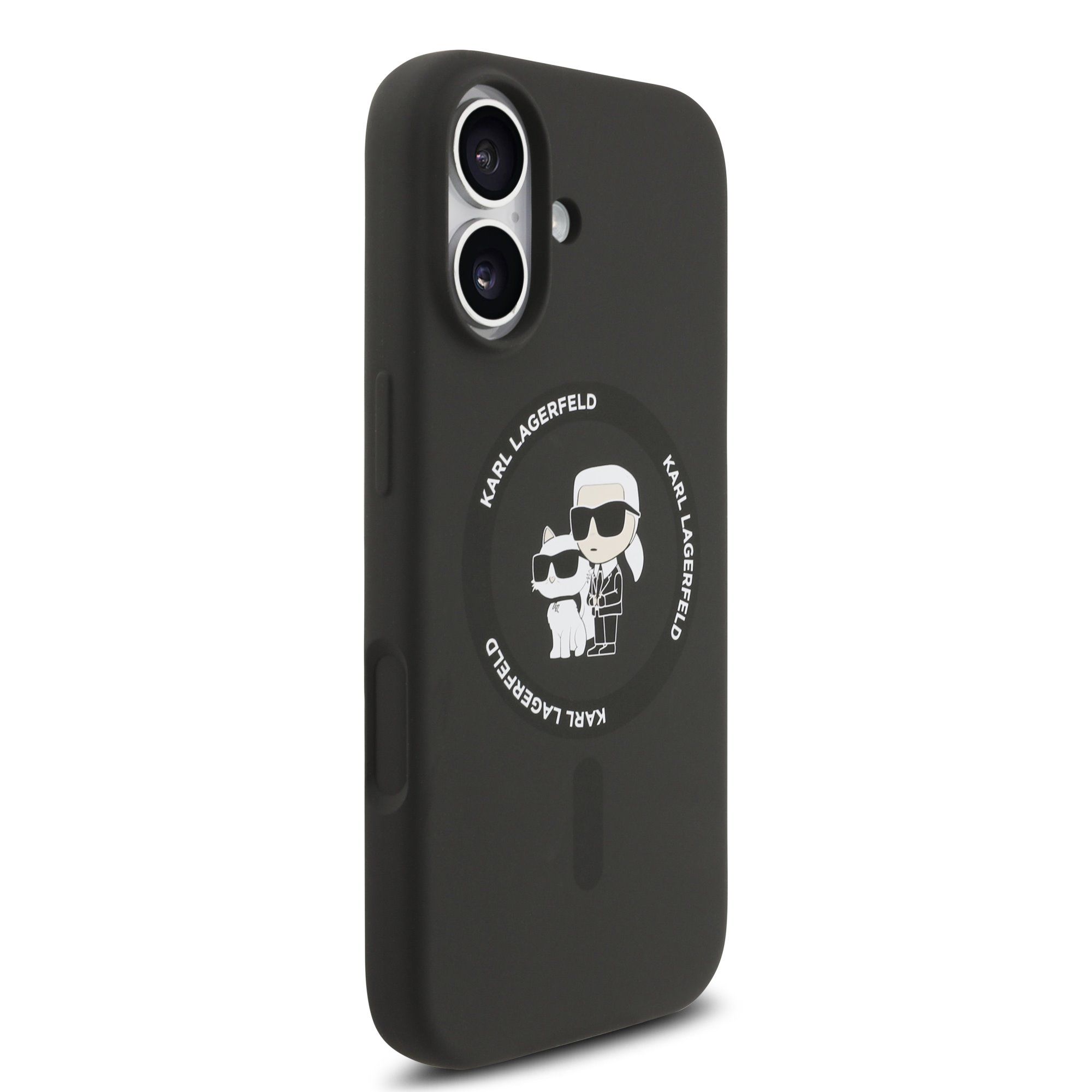 Θήκη Karl Lagerfeld Liquid Silicone Karl&Choupette Ring MagSafe Black iPhone 17 ΘΗΚΕΣ KARL LAGERFELD Θήκη Karl Lagerfeld Liquid Silicone Karl&Choupette Ring MagSafe Black iPhone 17 - Image 2