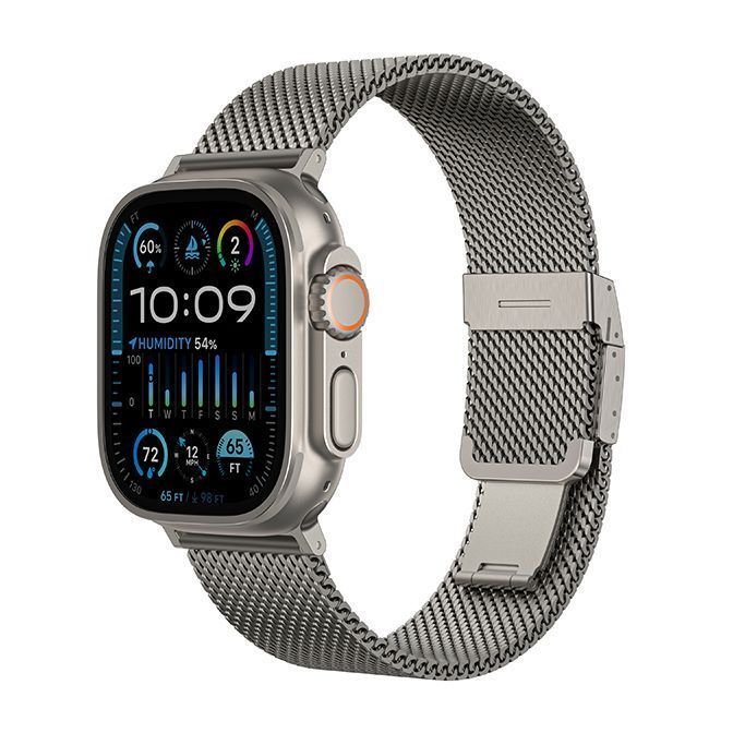 Λουράκι AmazingThing Titan Premium Metal Titanium Apple Watch 44/45/46/49mm APPLE WATCH AmazingThing Λουράκι AmazingThing Titan Premium Metal Titanium Apple Watch 44/45/46/49mm