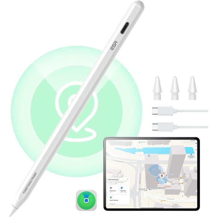 ESR Geo Digital Stylus iPad Pencil White GADGETS ESR ESR Geo Digital Stylus iPad Pencil White