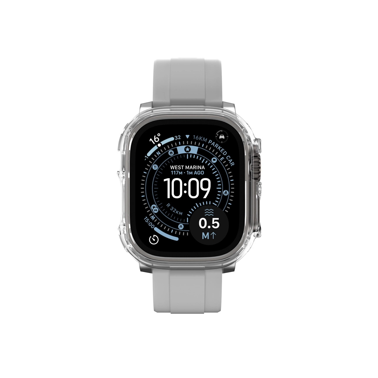 Θήκη AmazingThing Minimal Clear Apple Watch 49mm APPLE WATCH AmazingThing Θήκη AmazingThing Minimal Clear Apple Watch 49mm - Image 3