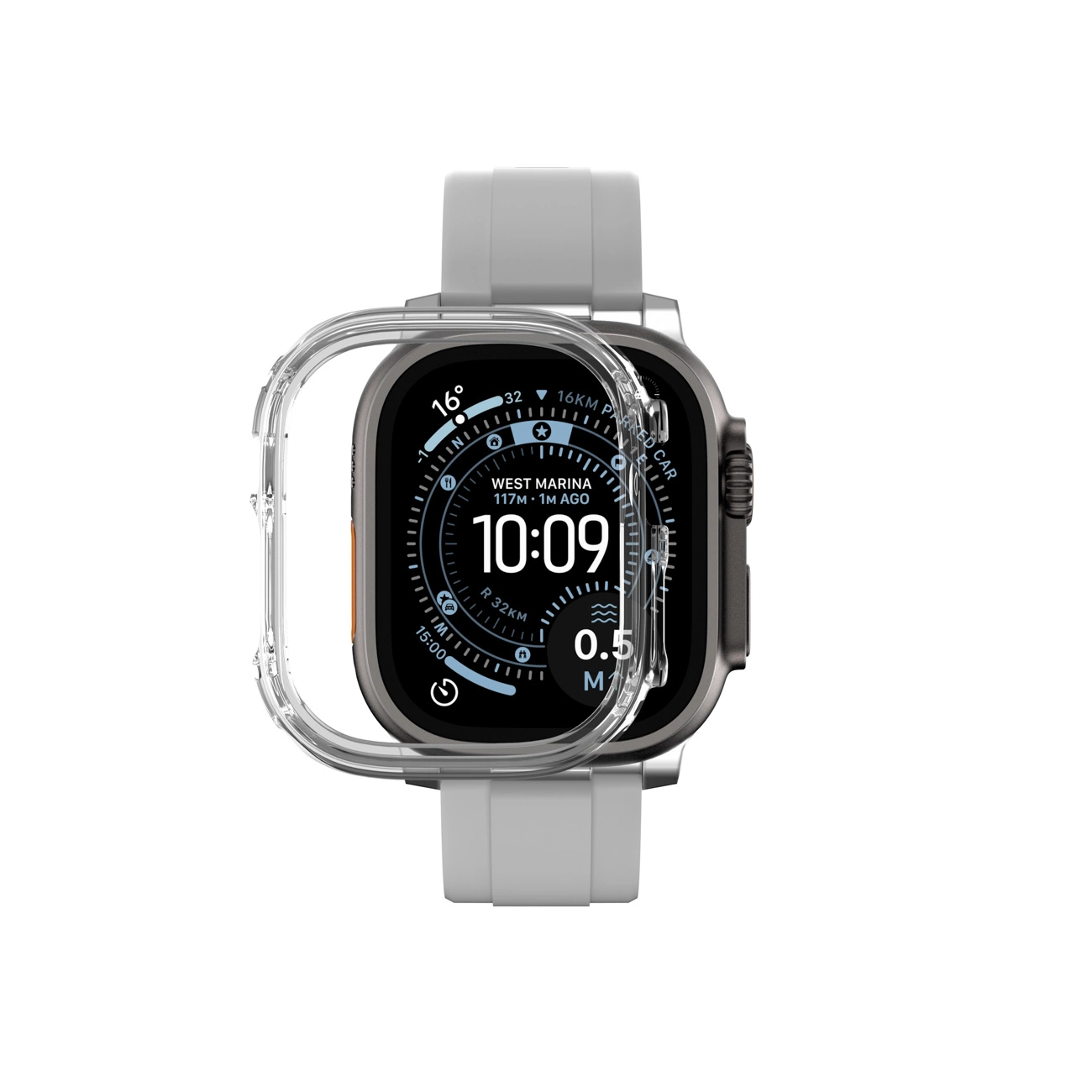 Θήκη AmazingThing Minimal Clear Apple Watch 49mm APPLE WATCH AmazingThing Θήκη AmazingThing Minimal Clear Apple Watch 49mm - Image 2