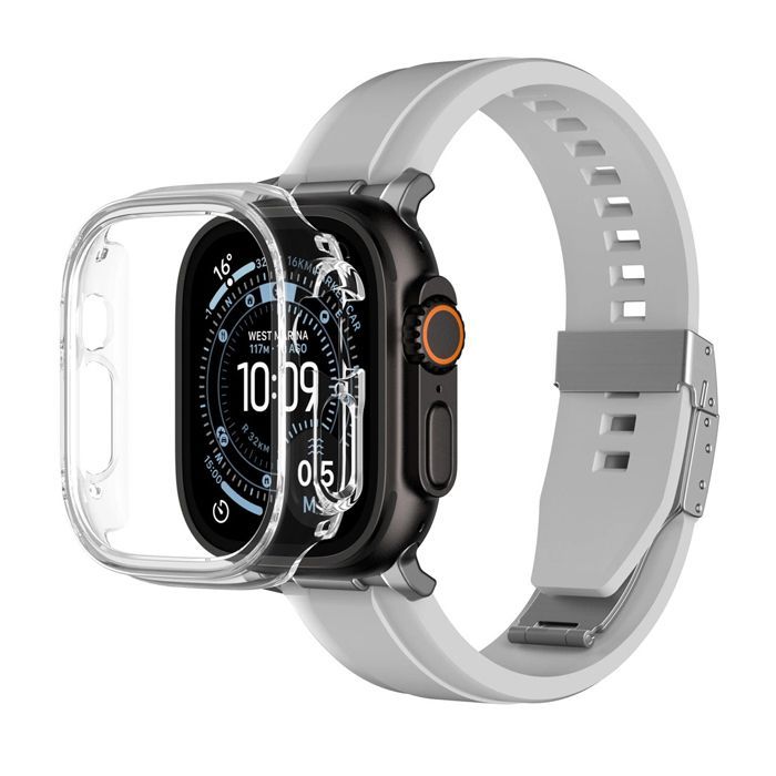 Θήκη AmazingThing Minimal Clear Apple Watch 49mm APPLE WATCH AmazingThing Θήκη AmazingThing Minimal Clear Apple Watch 49mm