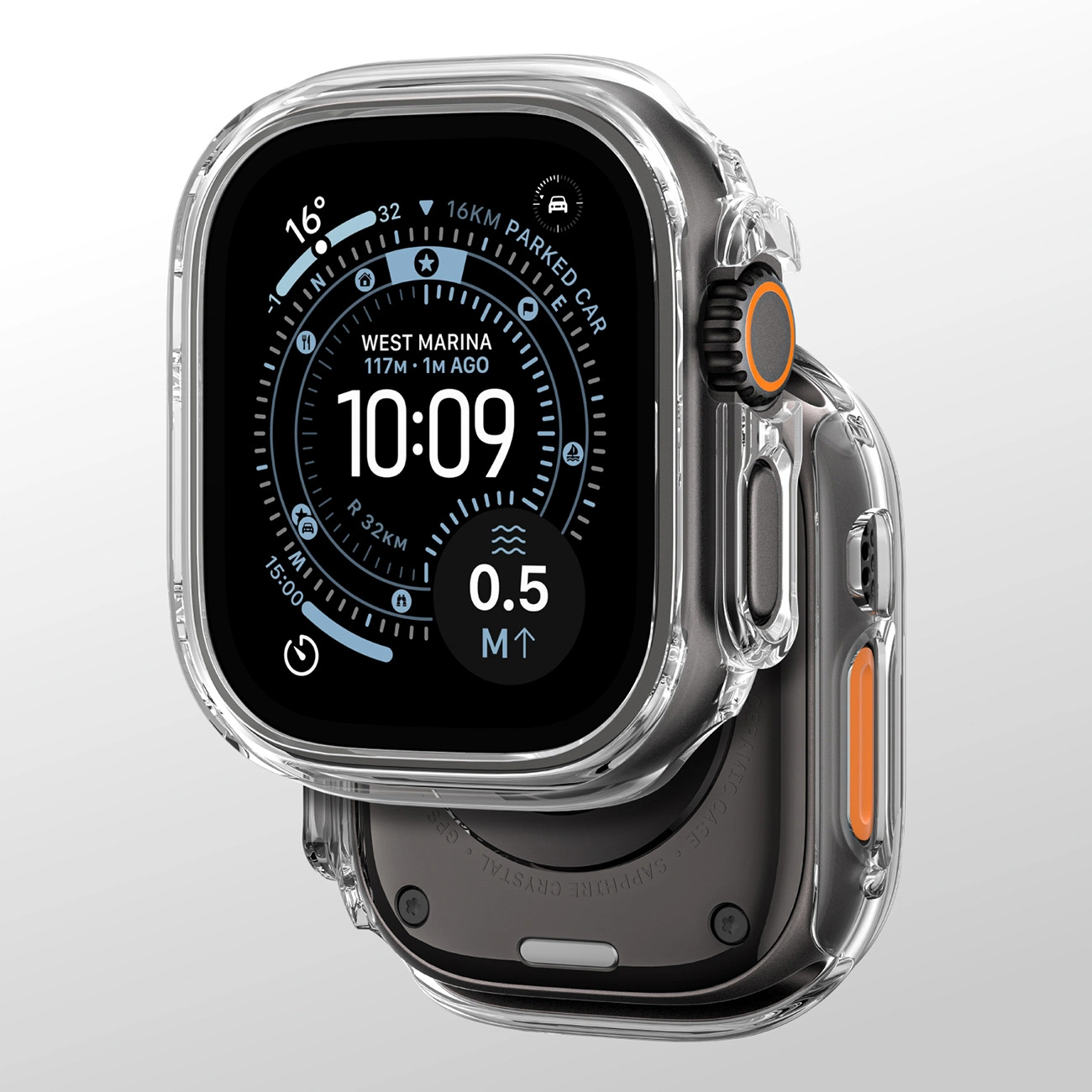 Θήκη AmazingThing Minimal Clear Apple Watch 49mm APPLE WATCH AmazingThing Θήκη AmazingThing Minimal Clear Apple Watch 49mm - Image 9