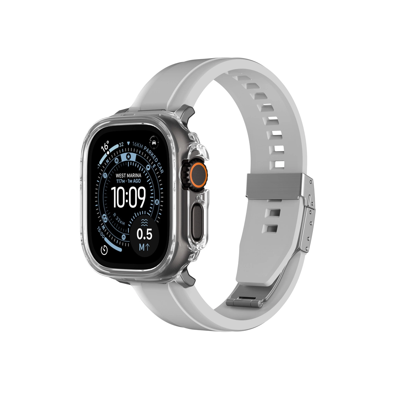 Θήκη AmazingThing Minimal Clear Apple Watch 49mm APPLE WATCH AmazingThing Θήκη AmazingThing Minimal Clear Apple Watch 49mm - Image 6