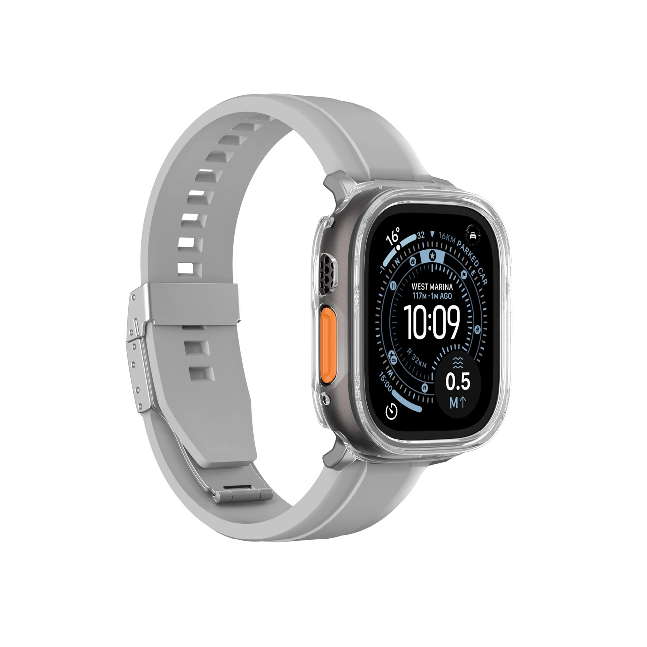 Θήκη AmazingThing Minimal Clear Apple Watch 49mm APPLE WATCH AmazingThing Θήκη AmazingThing Minimal Clear Apple Watch 49mm - Image 5