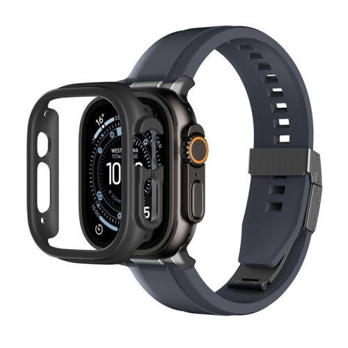Θήκη AmazingThing Minimal Black Apple Watch 49mm
