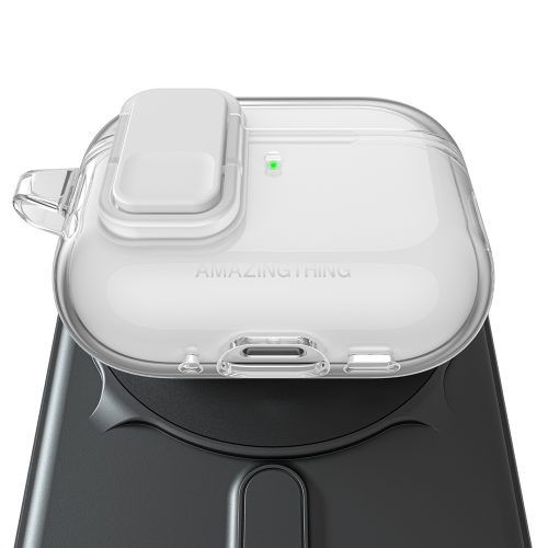 Alternative view of Θήκη AmazingThing Minimal Click Clear Airpods Pro 3