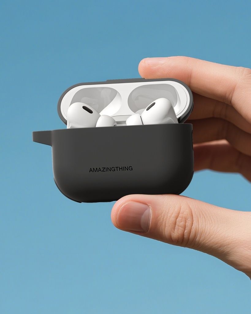 Θήκη AmazingThing OMNI GripClip Black Airpods Pro 3 APPLE AIRPODS AmazingThing Θήκη AmazingThing OMNI GripClip Black Airpods Pro 3 - Image 2