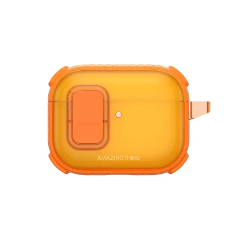 Alternative view of Θήκη AmazingThing Titan Pro Guardian Mag Orange Airpods Pro 3