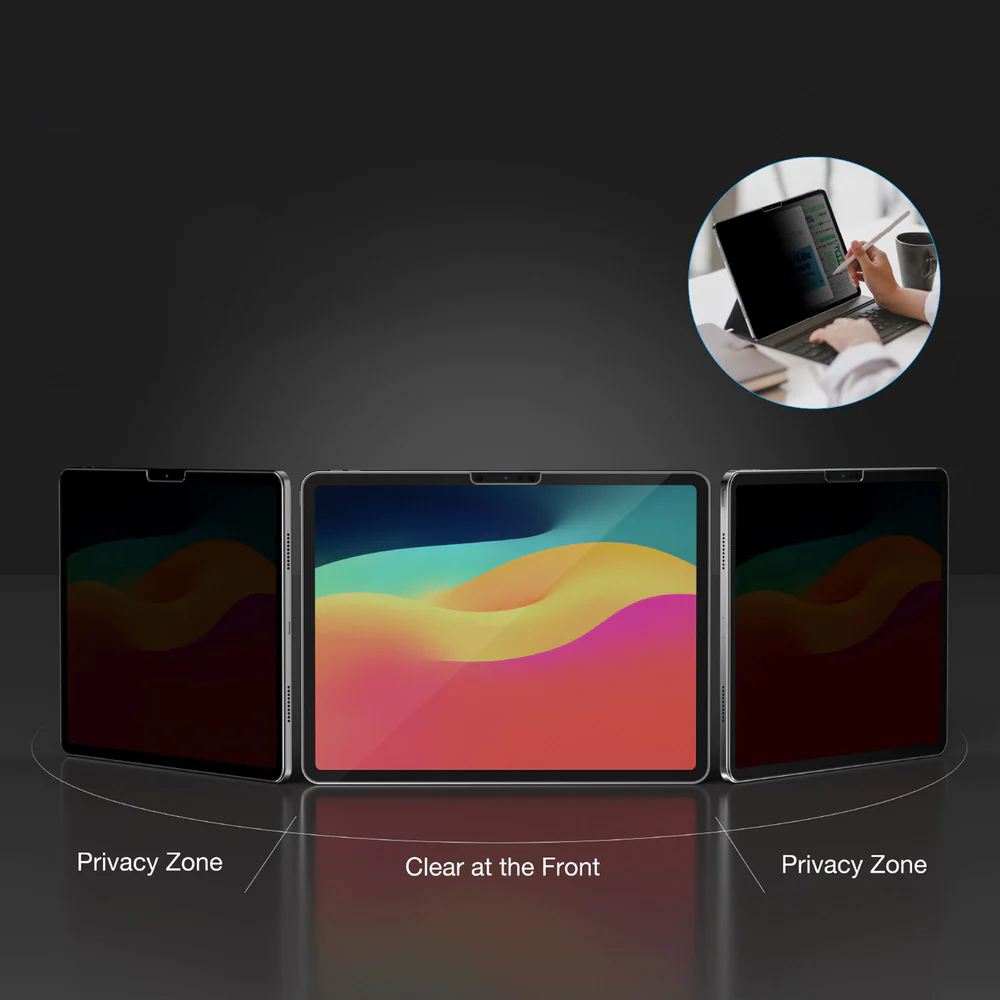 AmazingThing Supreme Radix Privacy Tempered Glass iPad Pro 11 2024/2025 ΠΡΟΣΤΑΣΙΑ ΟΘΟΝΗΣ AmazingThing AmazingThing Supreme Radix Privacy Tempered Glass iPad Pro 11 2024/2025 - Image 3