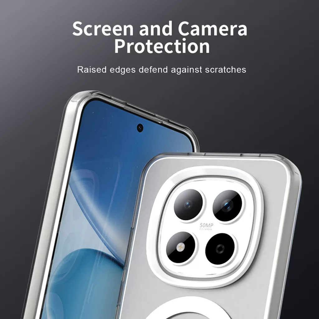 Θήκη MagCase Frosted White Xiaomi Redmi Note 15 5G ΘΗΚΕΣ Orso Θήκη MagCase Frosted White Xiaomi Redmi Note 15 5G - Image 3
