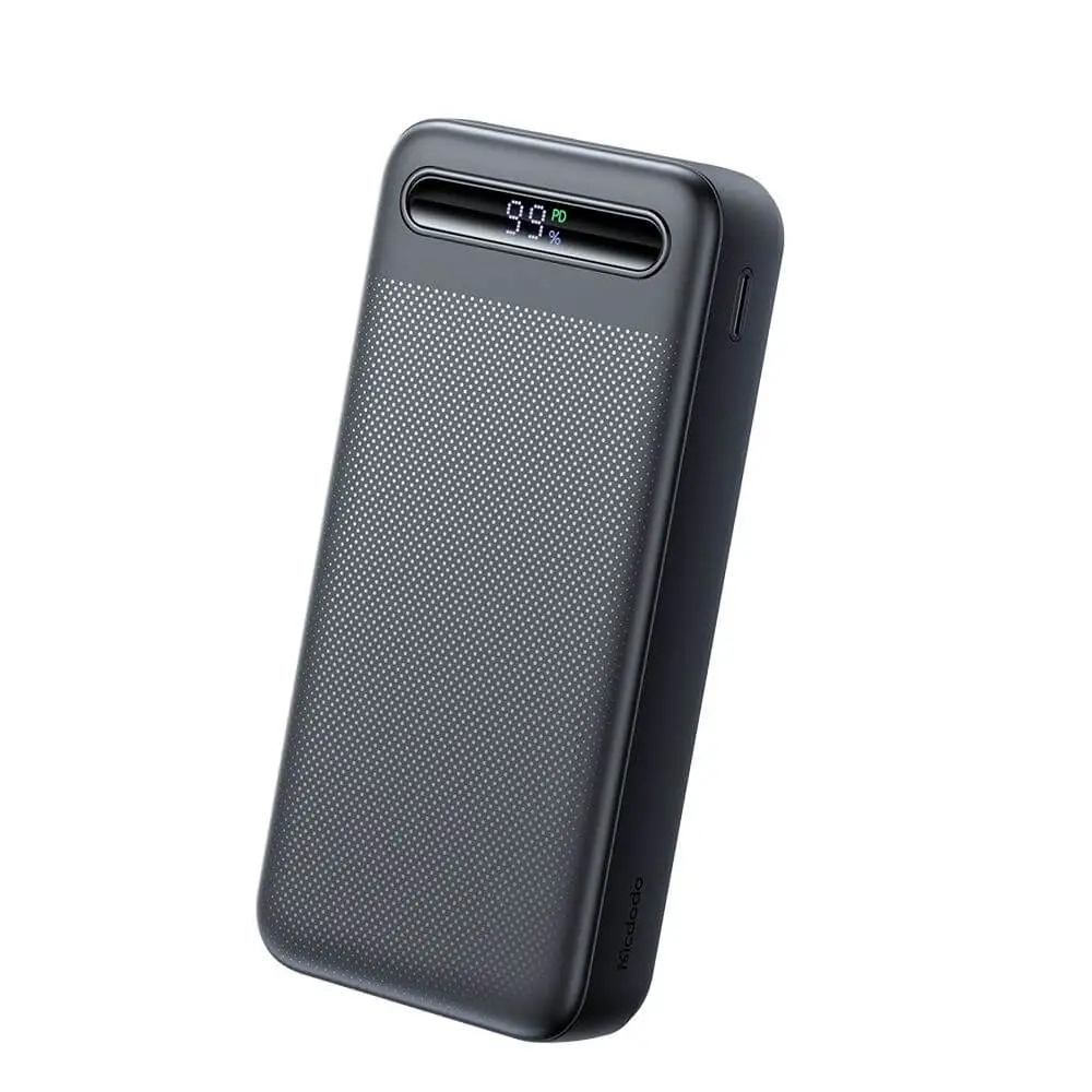 Mcdodo PowerBank USB-C + 2xUSB Digital Display 20000mAh 22.5W Black (MC-3891) POWER BANKS Mcdodo Mcdodo PowerBank USB-C + 2xUSB Digital Display 20000mAh 22.5W Black (MC-3891)