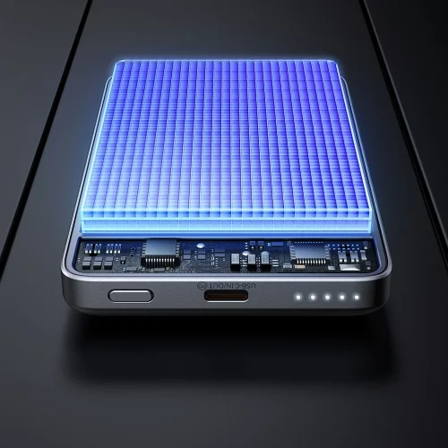 Alternative view of Mcdodo MagSafe Ultra Slim PowerBank Meta Series 10000mAh 20W Black (MC-4651)