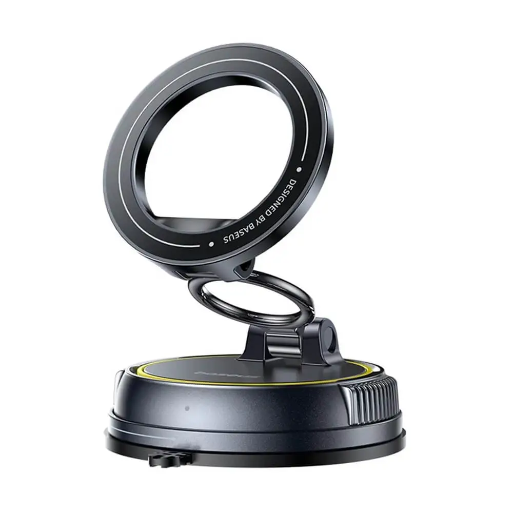 Baseus PrimeTrip VC2 Flex MagSuction Car Phone Holder Black ΑΞΕΣΟΥΑΡ MAGSAFE Baseus Baseus PrimeTrip VC2 Flex MagSuction Car Phone Holder Black
