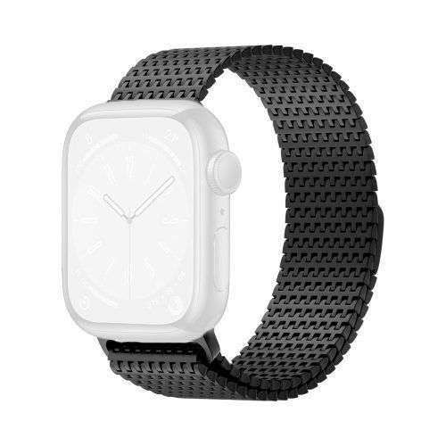Alternative view of Λουράκι WiWU Metal Steel Domino Black Apple Watch 38/40/41/42mm Series 10/11