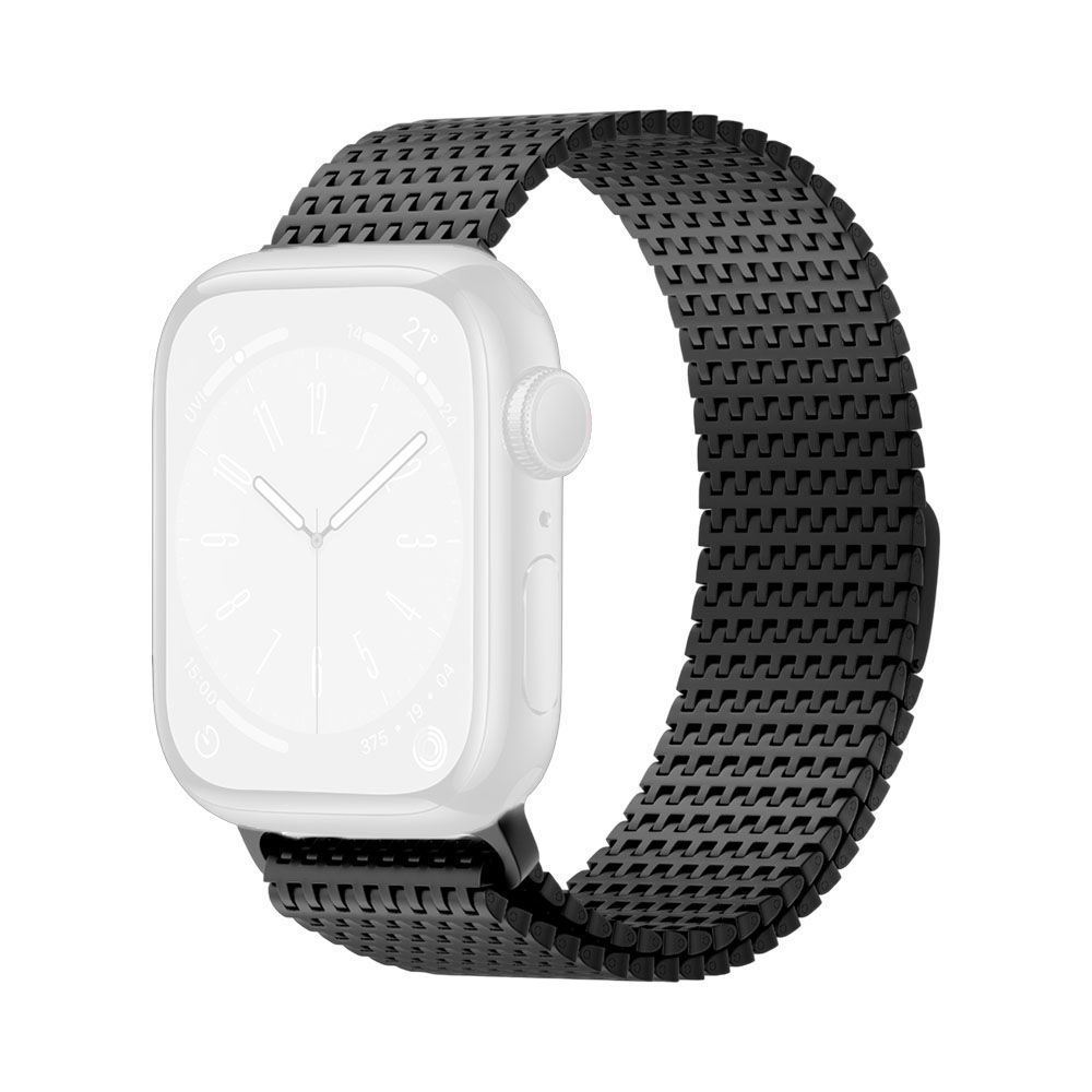 Λουράκι WiWU Metal Steel Domino Black Apple Watch 38/40/41/42mm Series 10/11 APPLE WATCH WIWU Λουράκι WiWU Metal Steel Domino Black Apple Watch 38/40/41/42mm Series 10/11 - Image 2