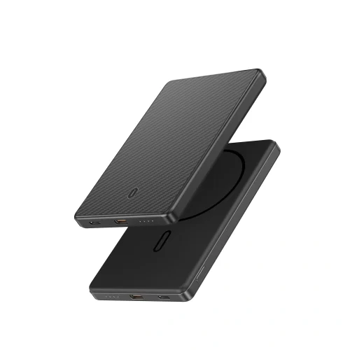 WiWU Warriors Slim PD 20W Magnetic MagSafe PowerBank 5000mAh Aramid Fiber Black (P072) POWERBANK MAGSAFE WIWU WiWU Warriors Slim PD 20W Magnetic MagSafe PowerBank 5000mAh Aramid Fiber Black (P072)