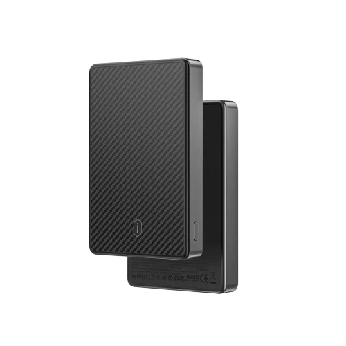 WiWU Warriors PD 20W Magnetic MagSafe PowerBank 10000mAh Aramid Fiber Black (P073) POWERBANK MAGSAFE WIWU WiWU Warriors PD 20W Magnetic MagSafe PowerBank 10000mAh Aramid Fiber Black (P073)
