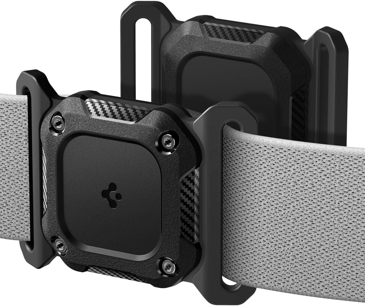 Θήκη Spigen Tough Armor Pet Collar Apple AirTag Black ΘΗΚΕΣ Spigen Θήκη Spigen Tough Armor Pet Collar Apple AirTag Black
