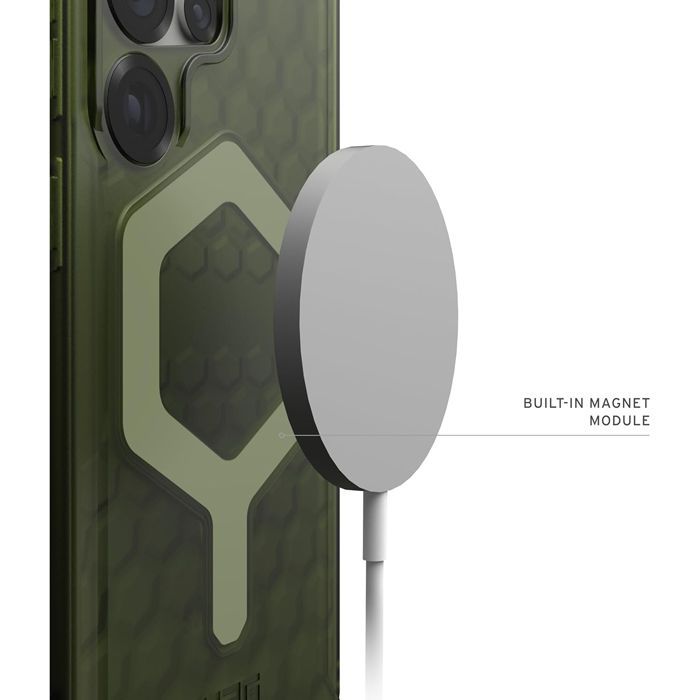 Θήκη UAG Essential Armor Magsafe Olive Samsung Galaxy S25 Ultra ΘΗΚΕΣ uag Θήκη UAG Essential Armor Magsafe Olive Samsung Galaxy S25 Ultra - Image 3