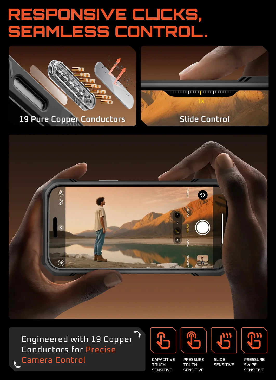 Θήκη Supcase Unicorn Beetle Grip Magsafe Grey iPhone 17 Pro Max ΘΗΚΕΣ SUPCASE Θήκη Supcase Unicorn Beetle Grip Magsafe Grey iPhone 17 Pro Max - Image 10
