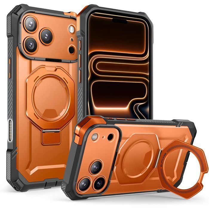 Θήκη Supcase Unicorn Beetle Grip Magsafe Orange iPhone 17 Pro ΘΗΚΕΣ SUPCASE Θήκη Supcase Unicorn Beetle Grip Magsafe Orange iPhone 17 Pro