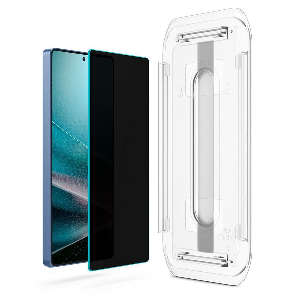 Spigen EZ Fit GLAS.tR HD Privacy Tempered Glass Samsung Galaxy S25 Ultra (2-Pack) ΠΡΟΣΤΑΣΙΑ ΟΘΟΝΗΣ Spigen Spigen EZ Fit GLAS.tR HD Privacy Tempered Glass Samsung Galaxy S25 Ultra (2-Pack) - Image 4