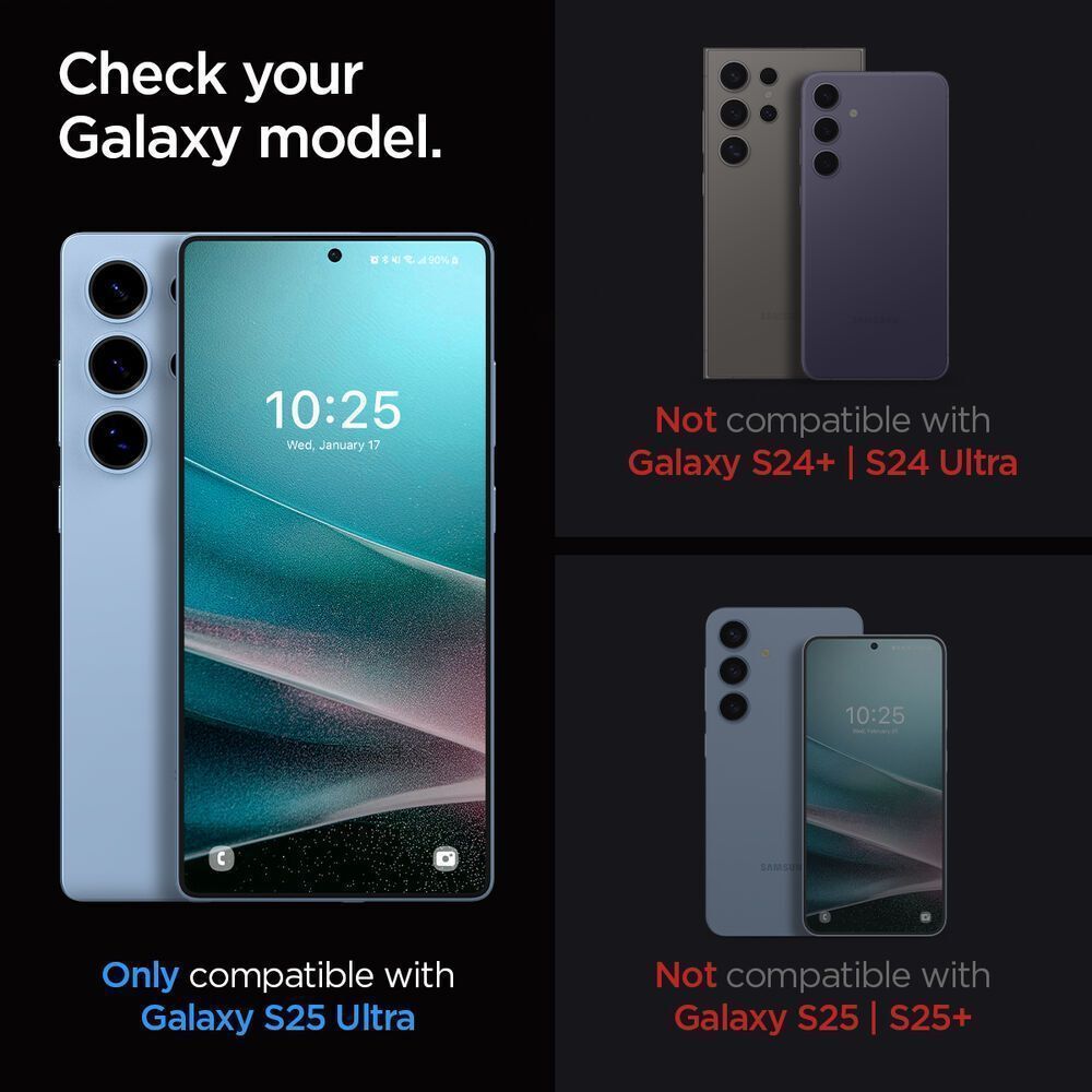 Spigen EZ Fit GLAS.tR HD Privacy Tempered Glass Samsung Galaxy S25 Ultra (2-Pack) ΠΡΟΣΤΑΣΙΑ ΟΘΟΝΗΣ Spigen Spigen EZ Fit GLAS.tR HD Privacy Tempered Glass Samsung Galaxy S25 Ultra (2-Pack) - Image 7