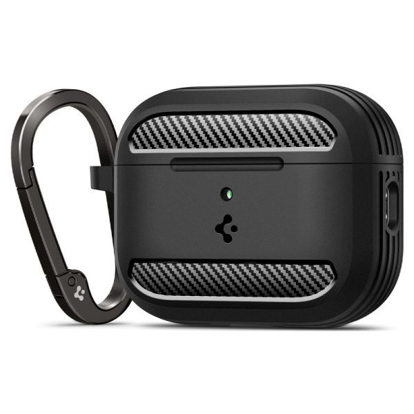 Θήκη Spigen Rugged Armor Matte Black AirPods Pro 3 APPLE AIRPODS Spigen Θήκη Spigen Rugged Armor Matte Black AirPods Pro 3
