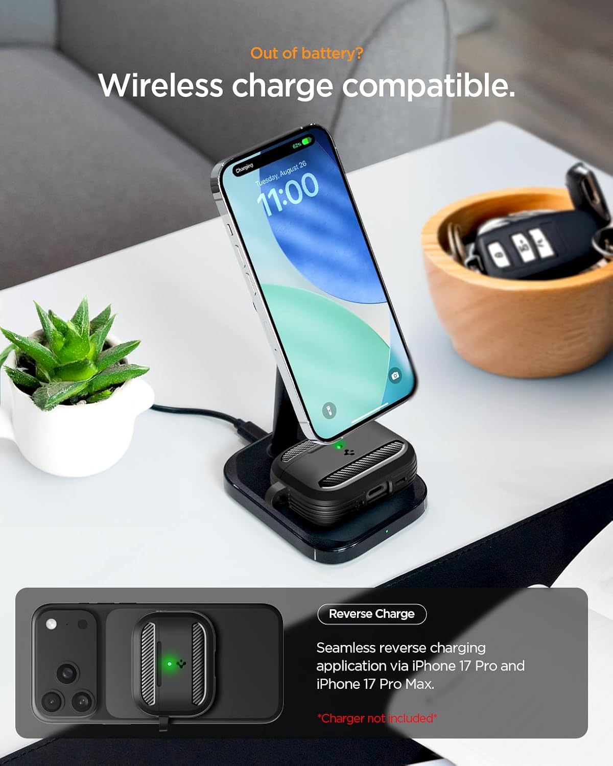 Θήκη Spigen Rugged Armor Matte Black AirPods Pro 3 APPLE AIRPODS Spigen Θήκη Spigen Rugged Armor Matte Black AirPods Pro 3 - Image 6