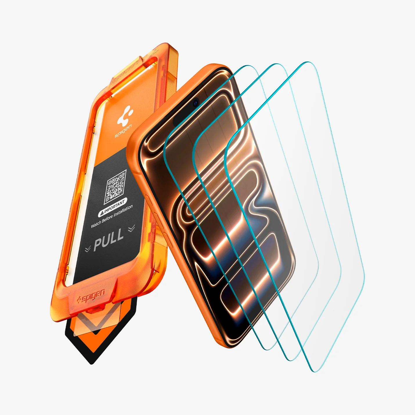 Spigen Glas.tR AlignMaster S Tempered Glass iPhone 17 Pro (3-Pack) ΠΡΟΣΤΑΣΙΑ ΟΘΟΝΗΣ Spigen Spigen Glas.tR AlignMaster S Tempered Glass iPhone 17 Pro (3-Pack) - Image 9